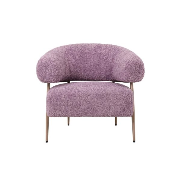 Fauteuil Zola in stof plush