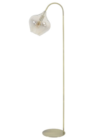 Floor lamp RAKEL antique bronze smoked 45x28x160cm