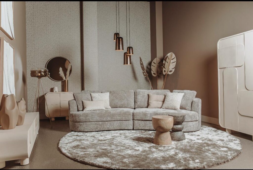 Bankstel Sunderland taupe