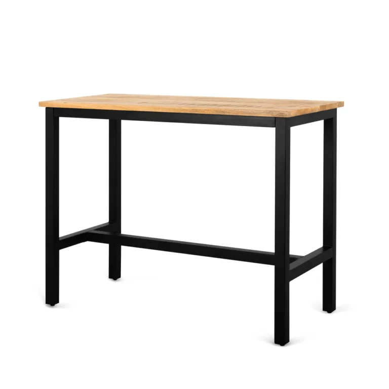 Bartafel Mango industrieel  135 x 65 x 105(h)