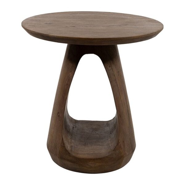 Bijzettafel Bremen  Ø50 Mango Matt Walnut