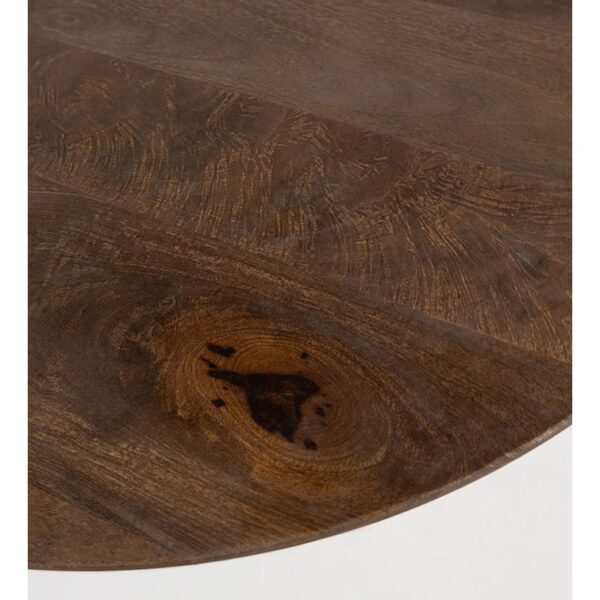 Bijzettafel Bremen  Ø50 Mango Matt Walnut