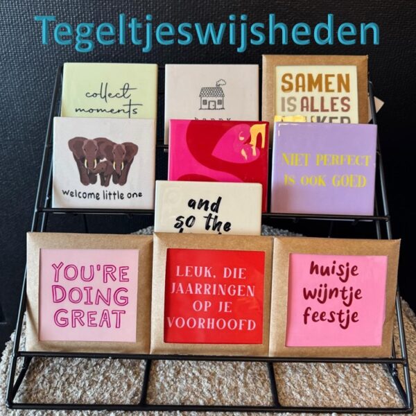 Tegeltje collect moments