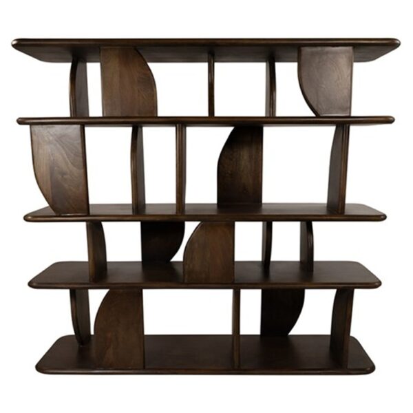 Boekenkast Oregano 140 Mango Brown Walnut