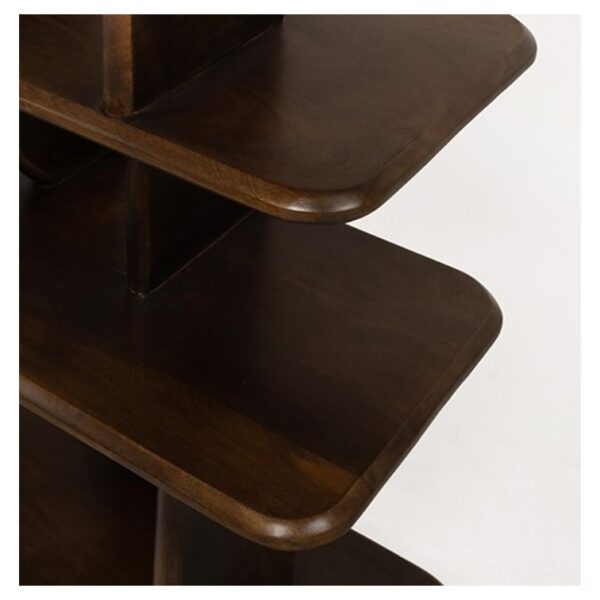 Boekenkast Oregano 140 Mango Brown Walnut