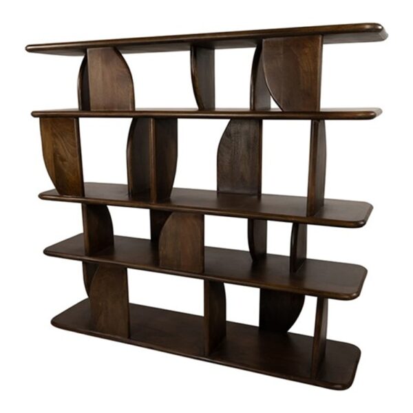 Boekenkast Oregano 140 Mango Brown Walnut