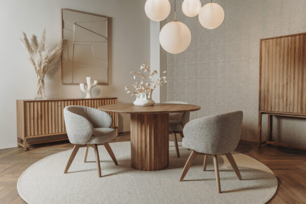 Eettafel Crotone Acacia rond
