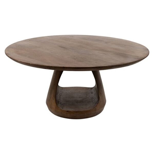 Salontafel Bremen Ø90 Mango Matt Walnut