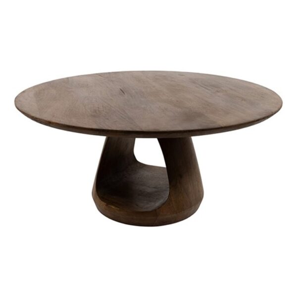 Salontafel Bremen Ø90 Mango Matt Walnut