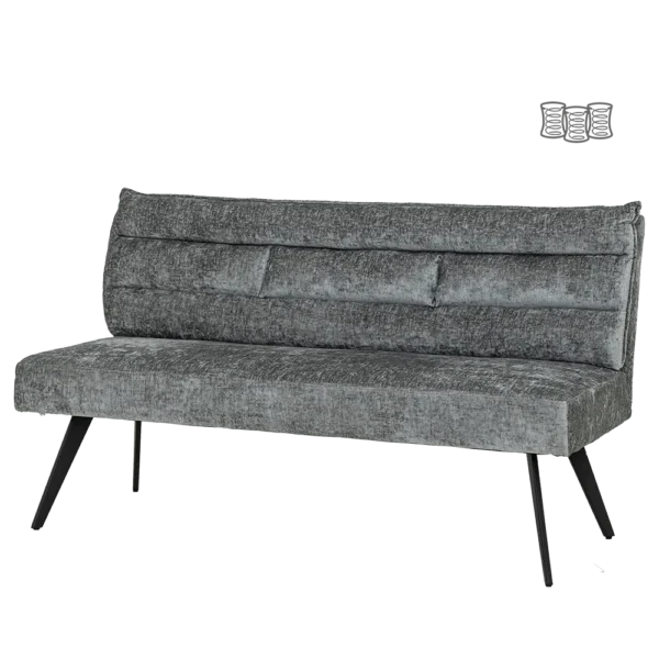 Rosora eetkamerbank grey