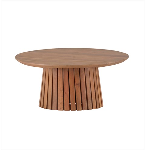 Salontafel Burundi Ø60,90 cm – 90 x 90 x 40 cm, Naturel
