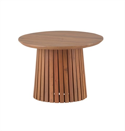 Salontafel Burundi Ø60,90 cm – 60 x 60 x 45 cm, Naturel