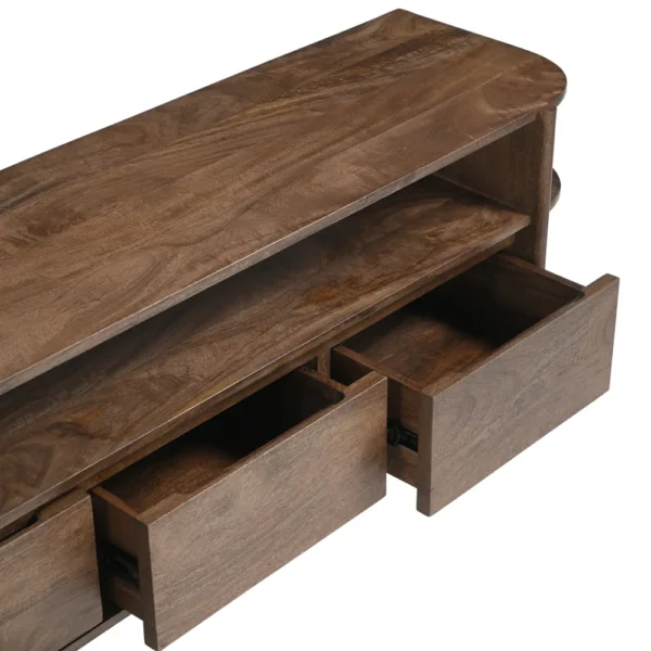 Tv kast jade 150 cm walnut 3