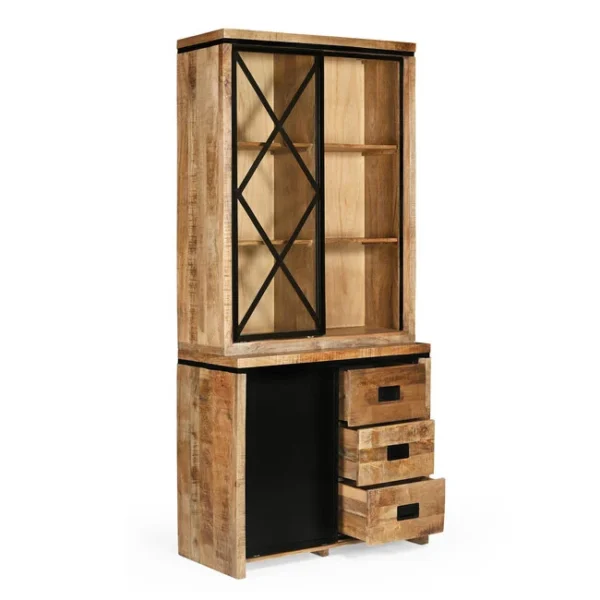 Vitrinekast novelle 100 cm 4