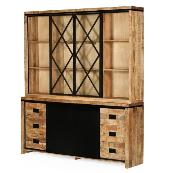 Vitrinekast novelle 200cm 1