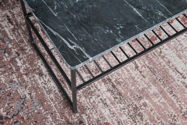Salontafel Dian Marble Black Black 90cm