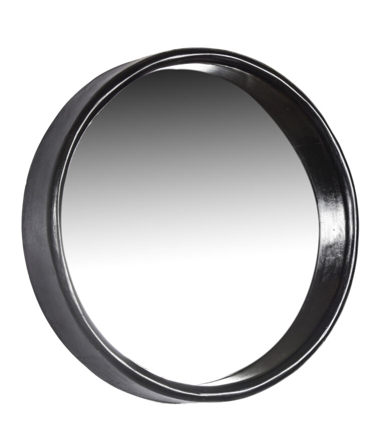 Spiegel rond Brix Demy Black Ø55cm