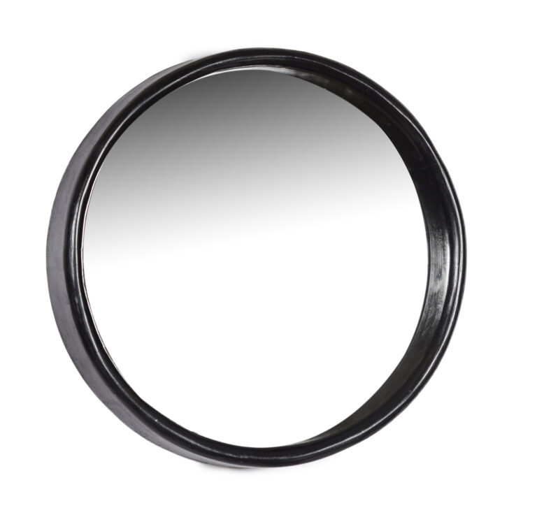 Spiegel rond Brix Demy Black Ø80cm