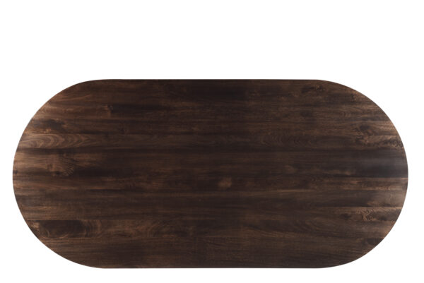 Eetkamertafel Salvator walnut ovaal
