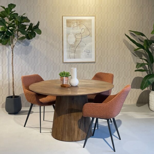 Salontafel Salvator naturel rond Ø 130cm