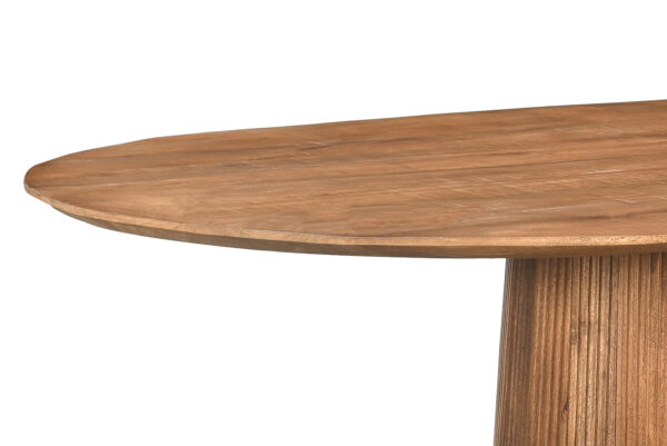 Eetkamertafel Salvator Naturel ovaal