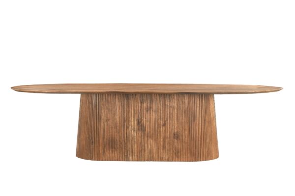 Eetkamertafel Salvator naturel ovaal 300cm