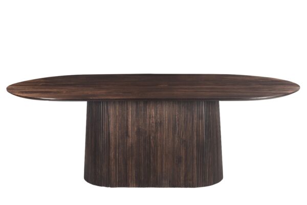 Eetkamertafel Salvator Walnut ovaal