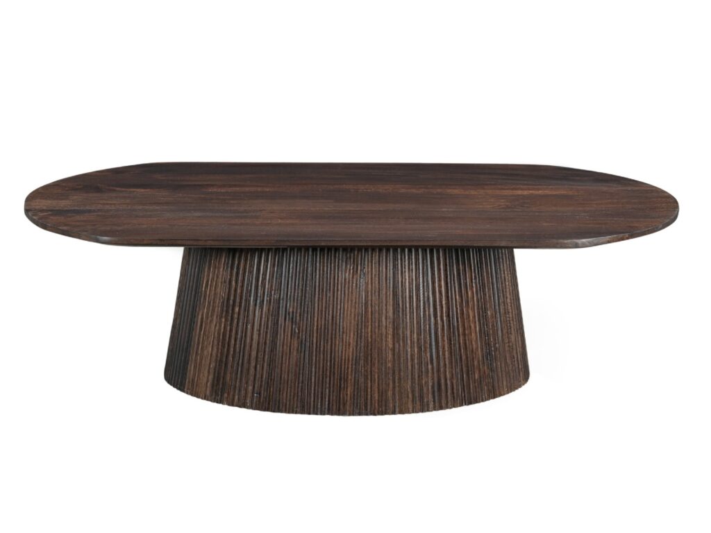 Salontafel Salvator Walnut ovaal 120 cm