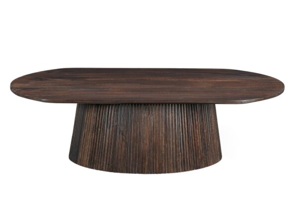 Salontafel Salvator Walnut ovaal 120 cm