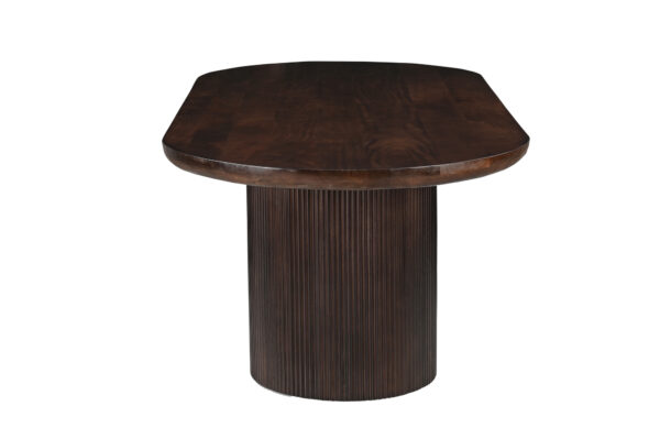 Eetkamertafel Sevilla ovaal Bruin 220cm