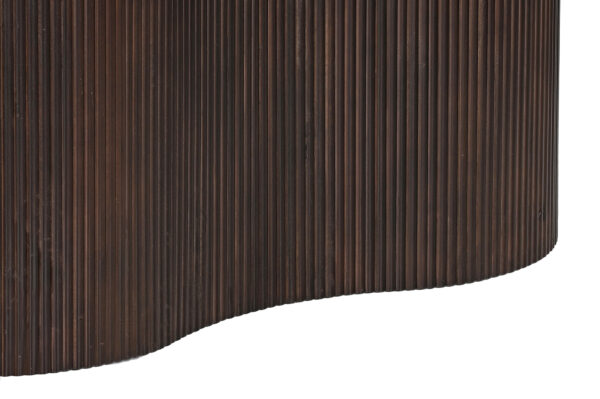 Eetkamertafel Sevilla ovaal Bruin 220cm