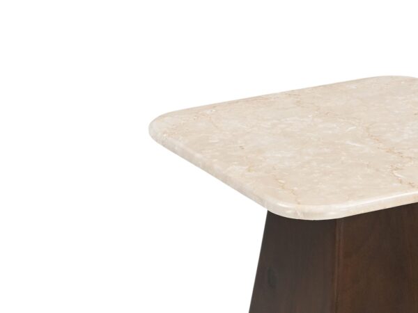 Bijzettafel Brix Bottecino vierkant 45cm