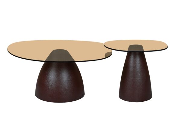 Salontafel Brix Mylon Brown organisch 50cm