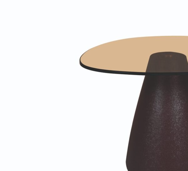 Salontafel Brix Mylon Brown organisch 50cm