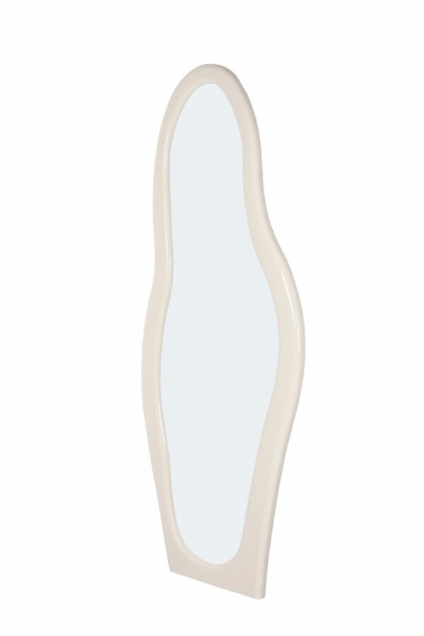 Spiegel organisch Brix Olivia Off White