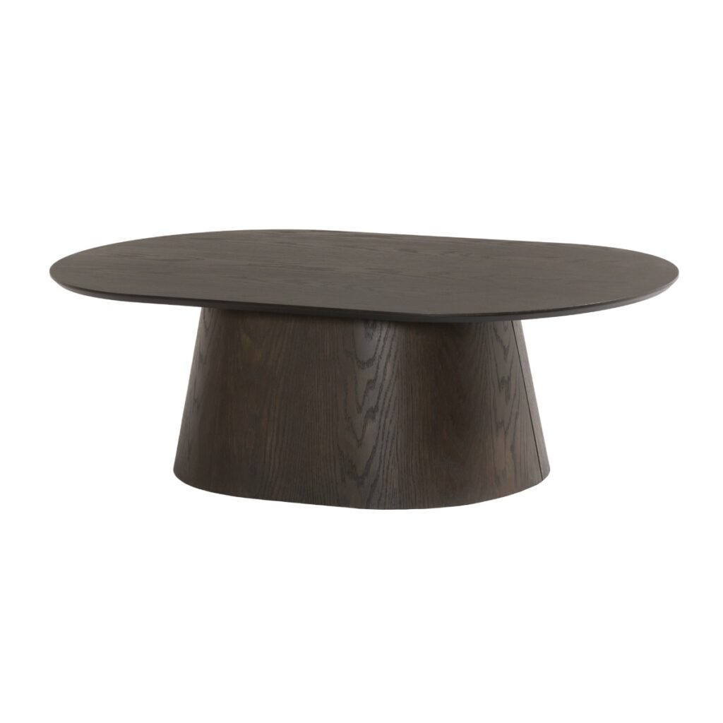 Salontafel Novero Espresso ovaal 120cm