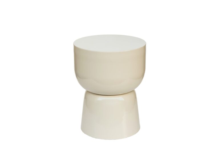 Bijzettafel Brix Kian Off White