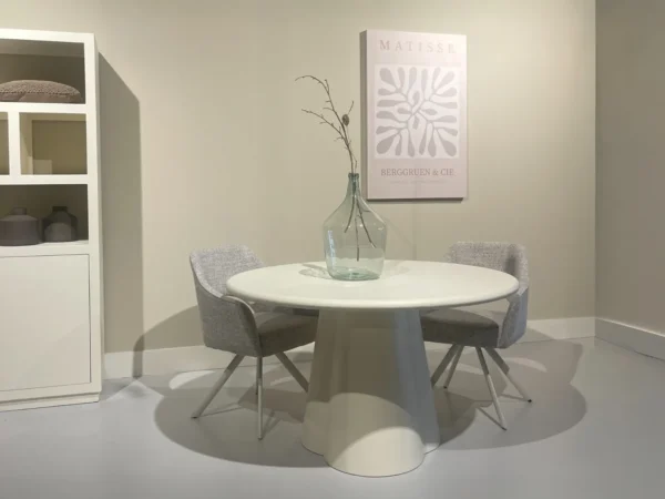 Eetkamertafel brix clubs sandy rond Ø130cm
