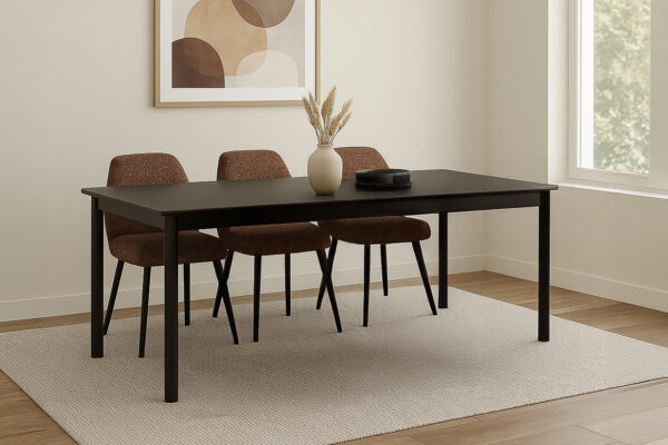 Eetkamertafel tobago espresso 220cm