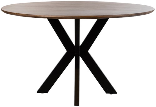 Eetkamertafel tokio mango brown walnut 1
