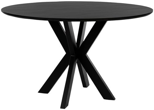 Eetkamertafel Tokio Zwart Ø120,Ø130,Ø150 – Ø 150 cm