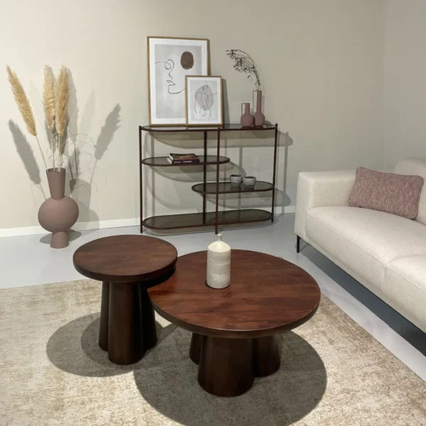 Salontafel rond Brix Clubs Ø50 80 cm