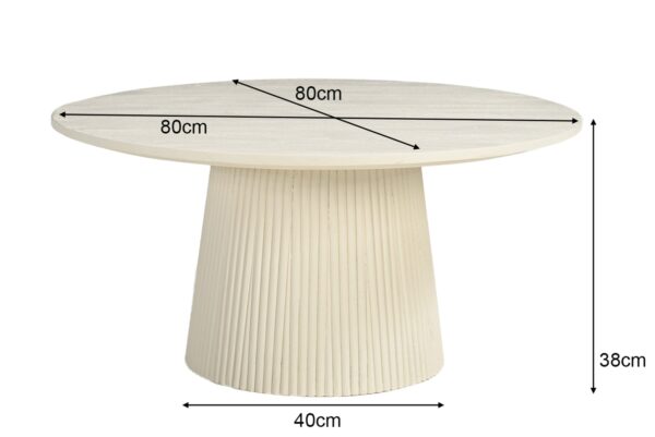 Salontafel rond patrice Ø80cm