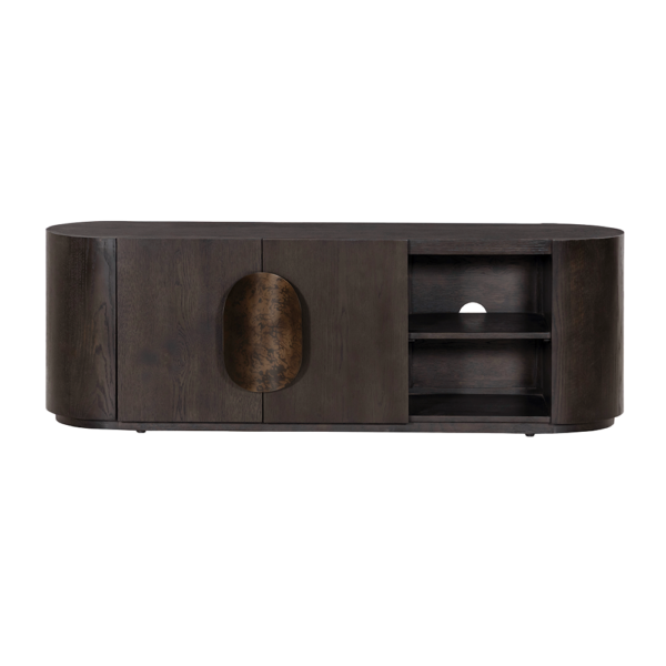 Tv meubel allure donkerbruin 150 cm 1