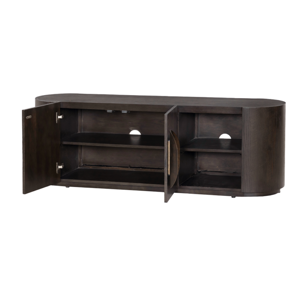 Tv meubel allure donkerbruin 150 cm 2