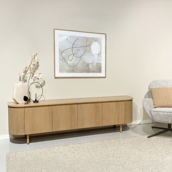 Tv meubel tobago naturel 210cm