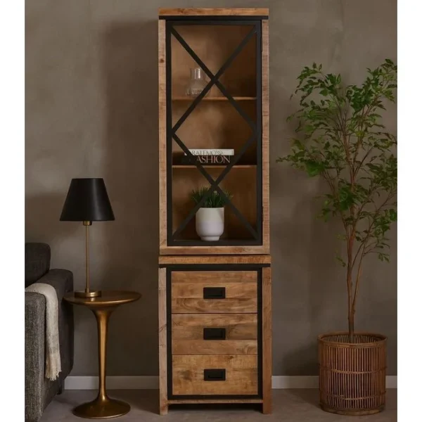 Vitrinekast novelle 60 cm