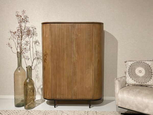 Wandkast Noor Naturel Mangohout