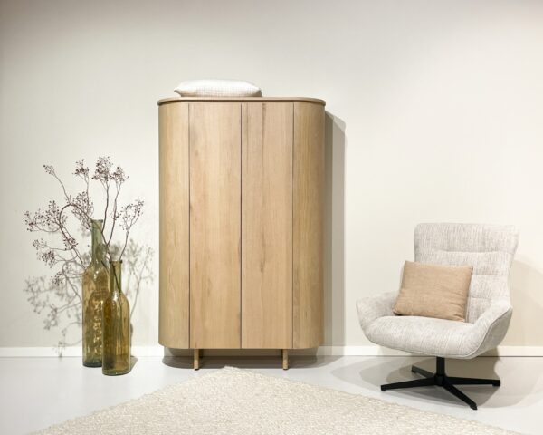 Wandkast tobago naturel 180cm