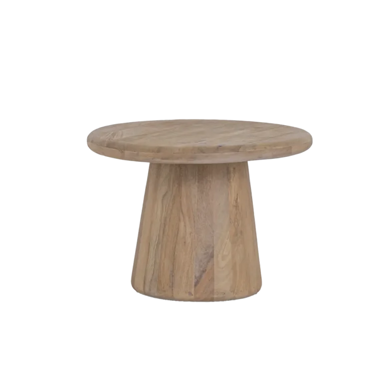 Bijzettafel Asti rond Naturel – Ø 60 x 45 cm (h)